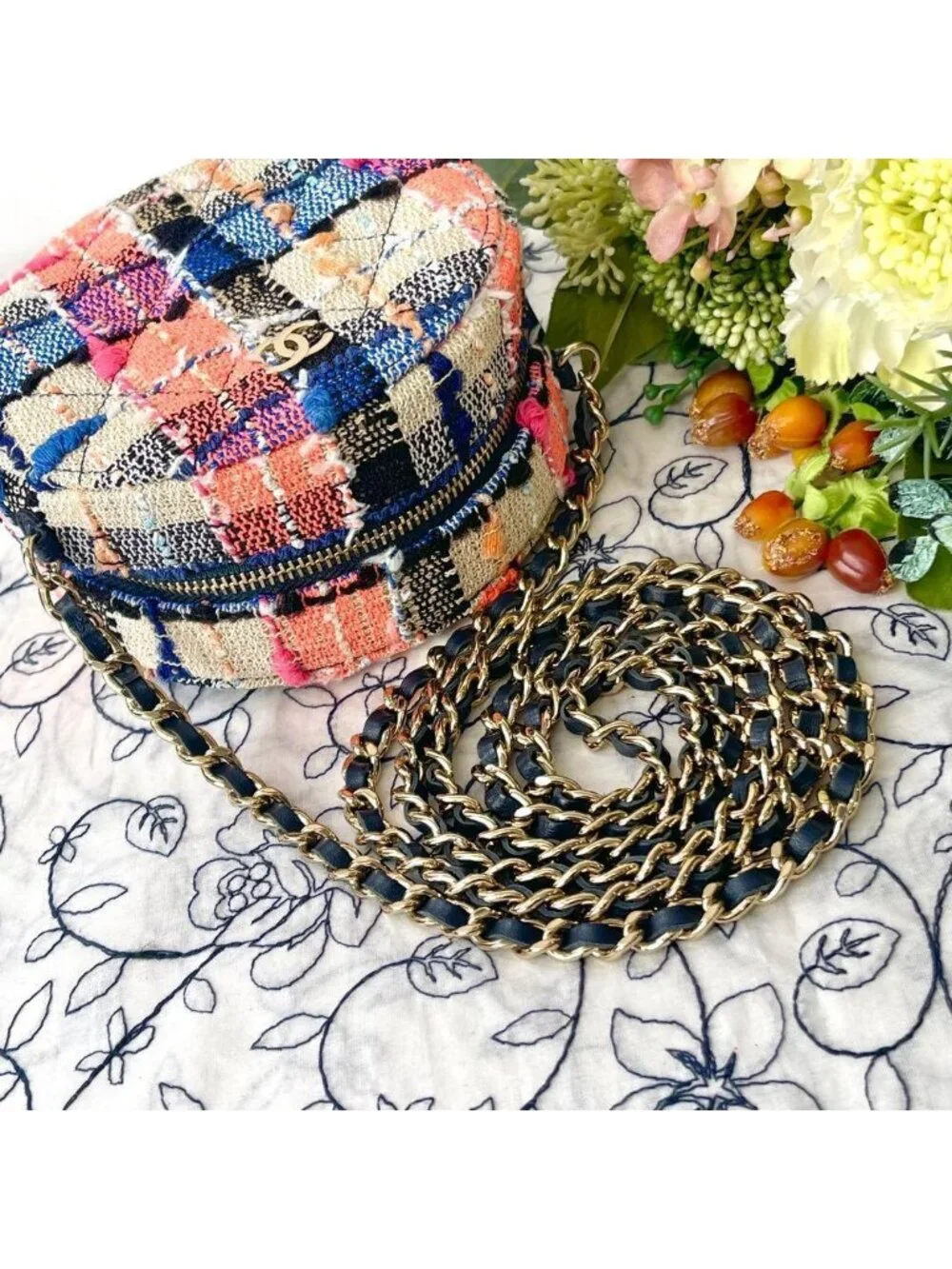Chanel Round Mini Classic Chain Shoulder Bag